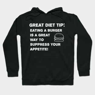 Weight loss slogan funny diet saying design Hoodie